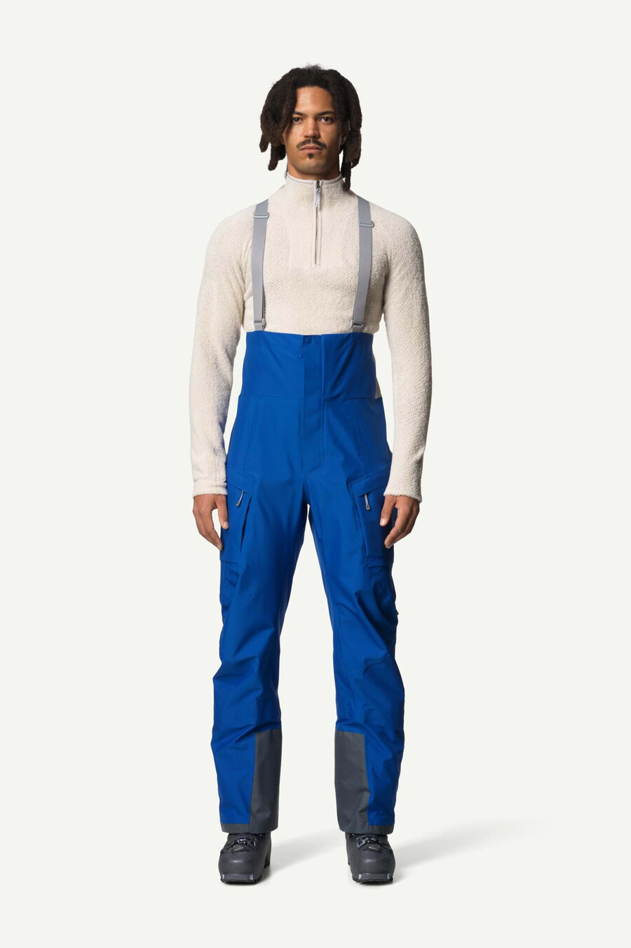 pantaloni con bretelle rollercoaster di m