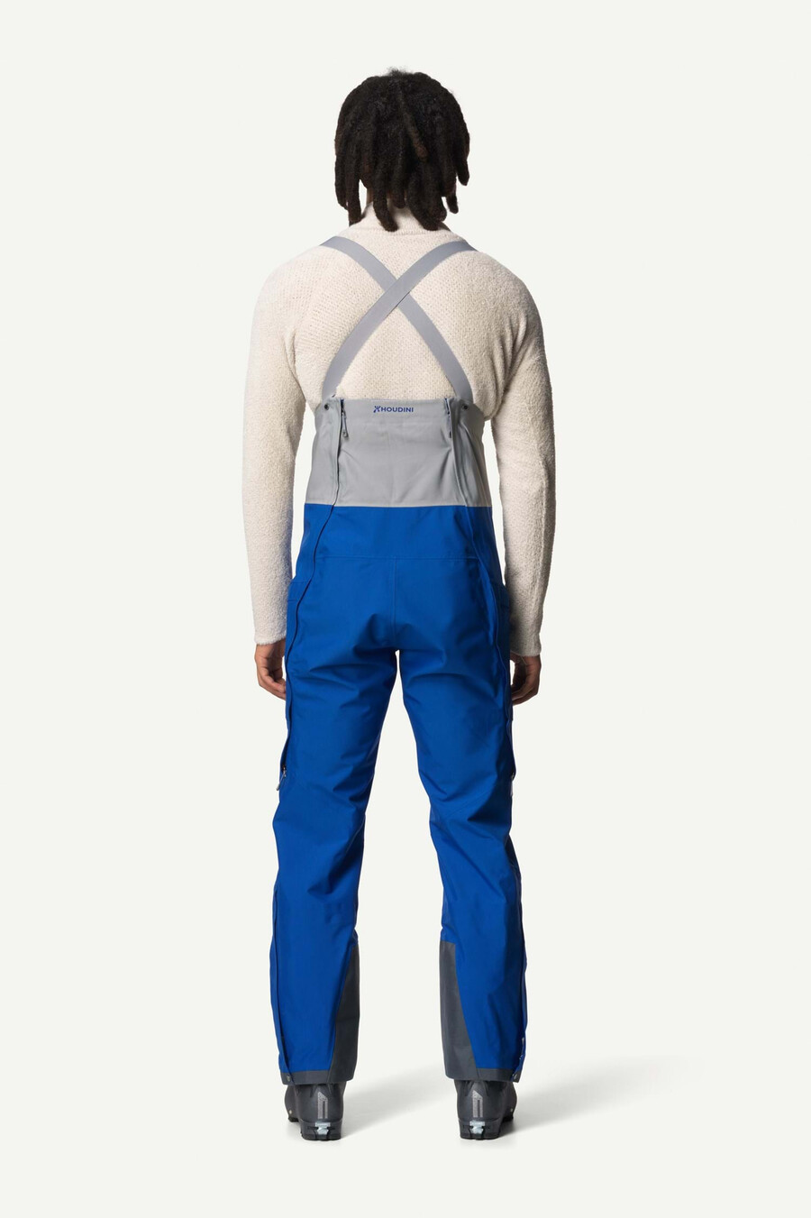 pantaloni con bretelle rollercoaster di m