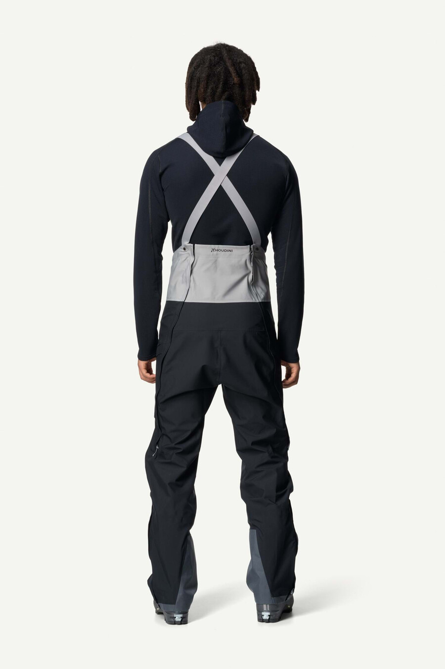 pantaloni con bretelle rollercoaster di m