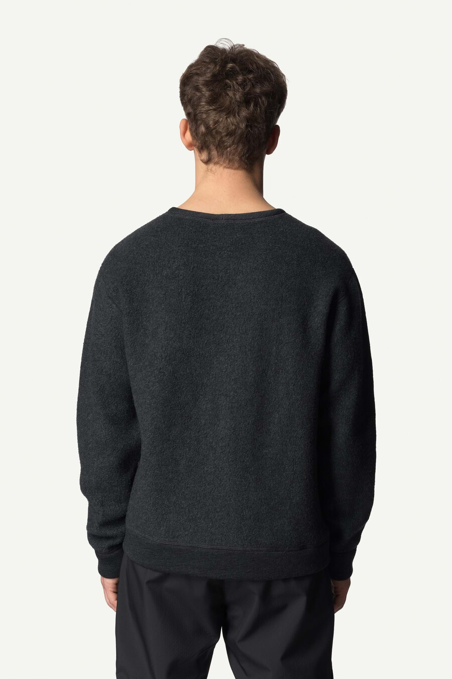 maglia girocollo in lana alto di m