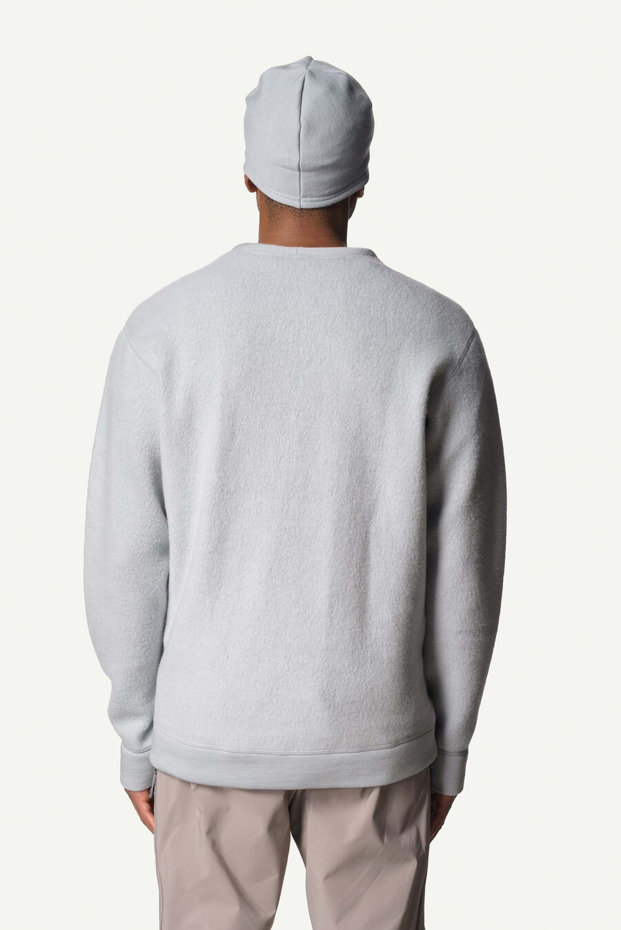 maglia girocollo in lana alto di m