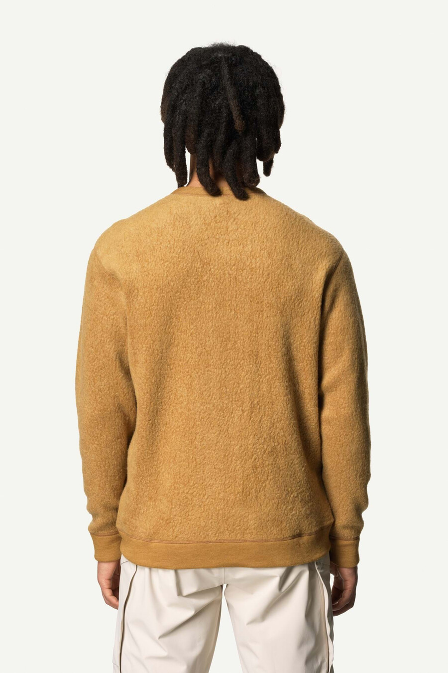 maglia girocollo in lana alto di m