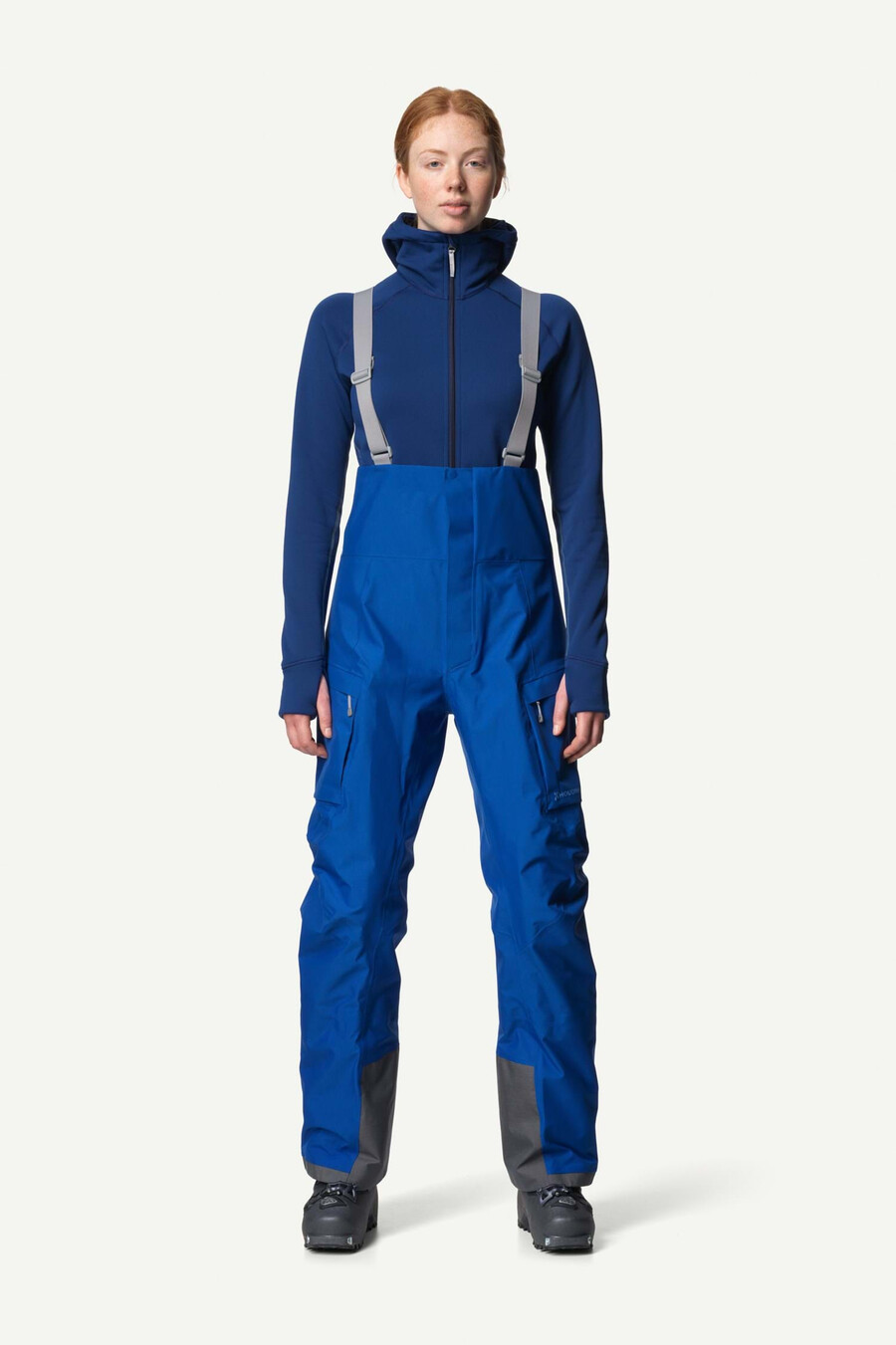 pantaloni con bretelle rollercoaster da donna