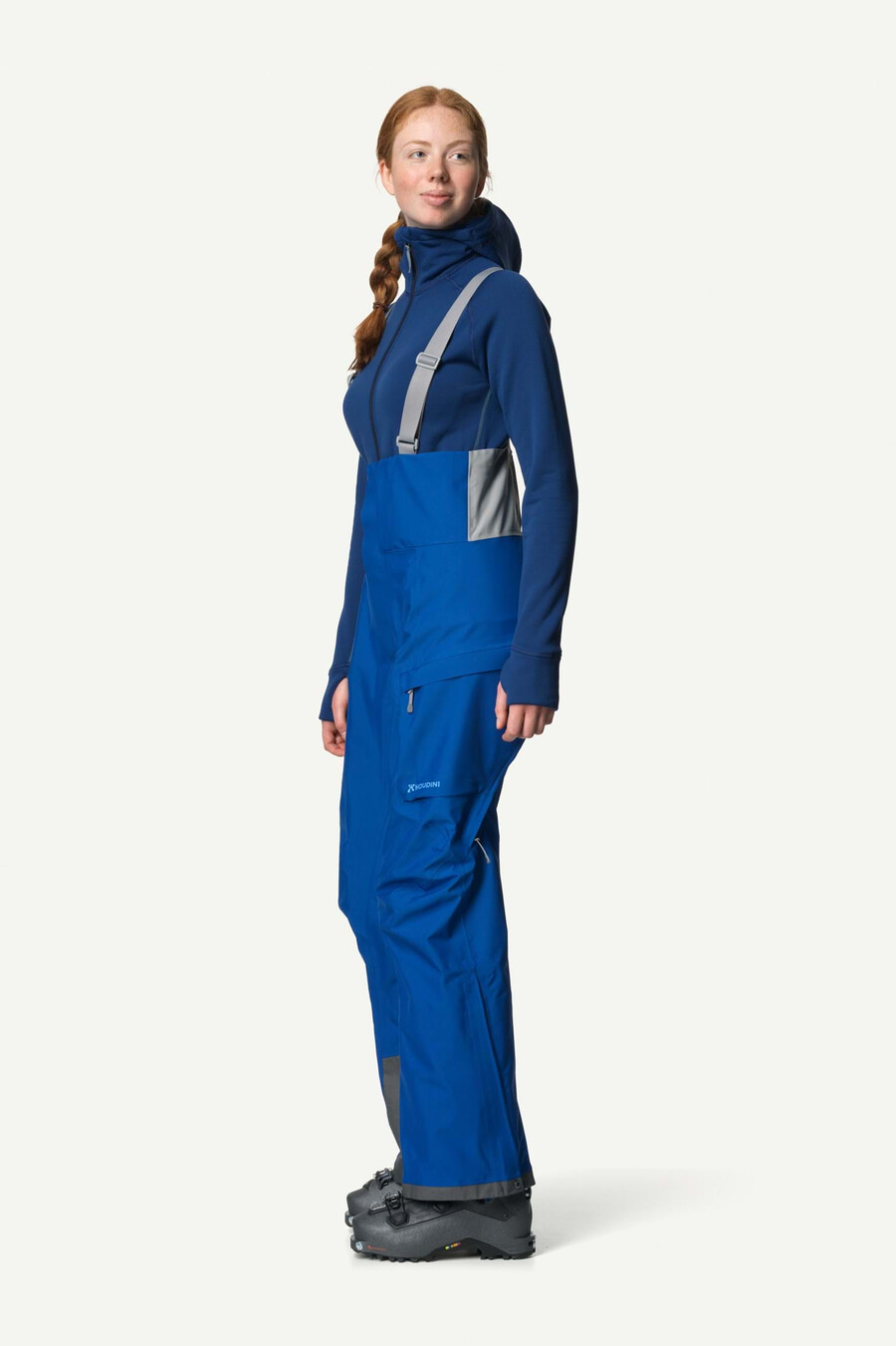 pantaloni con bretelle rollercoaster da donna