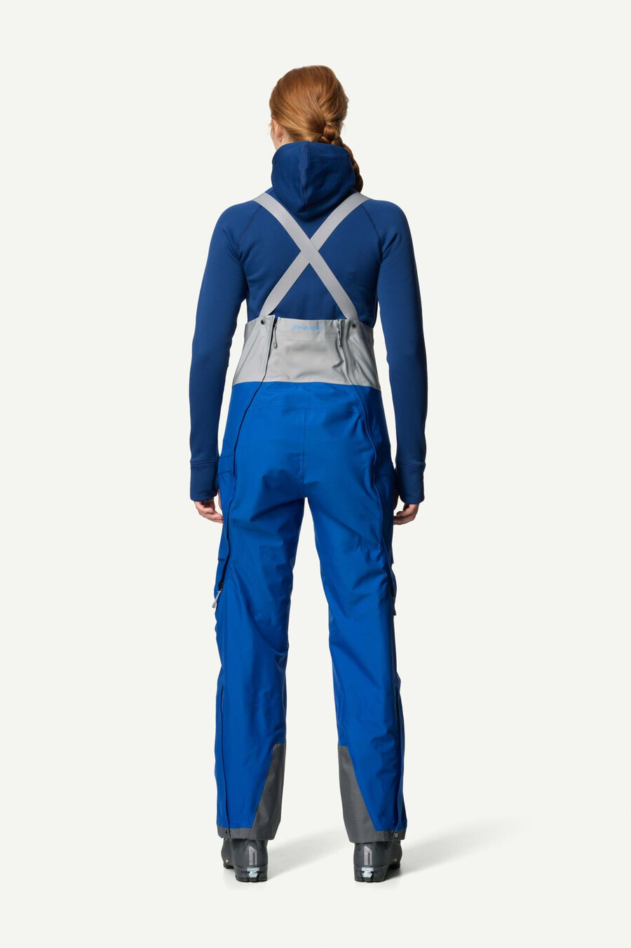 pantaloni con bretelle rollercoaster da donna