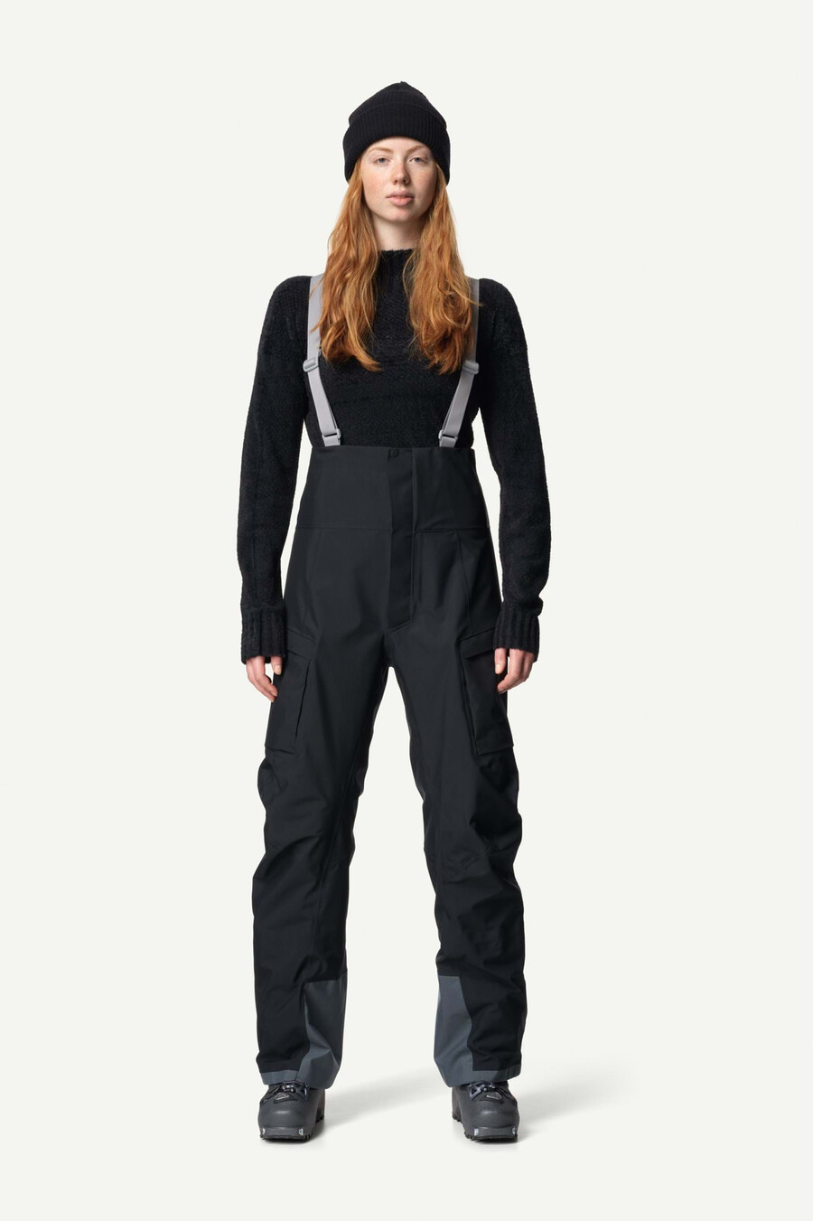pantaloni con bretelle rollercoaster da donna