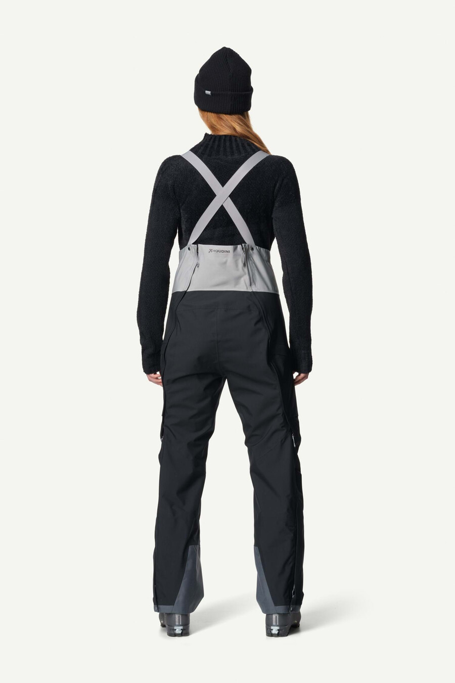 pantaloni con bretelle rollercoaster da donna