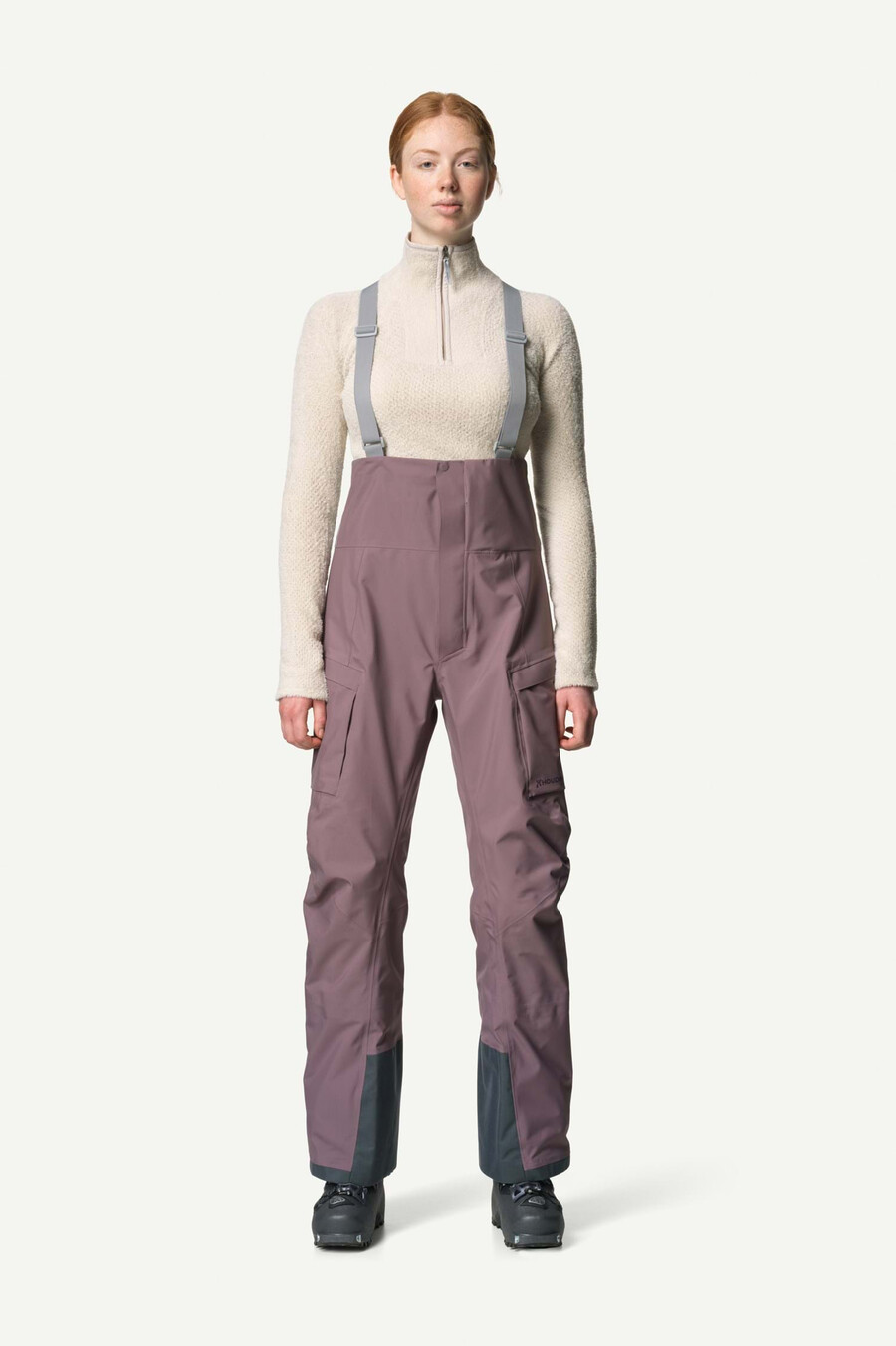 pantaloni con bretelle rollercoaster da donna