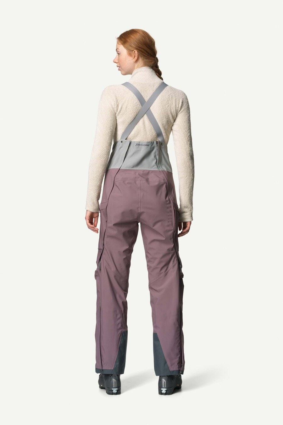 pantaloni con bretelle rollercoaster da donna
