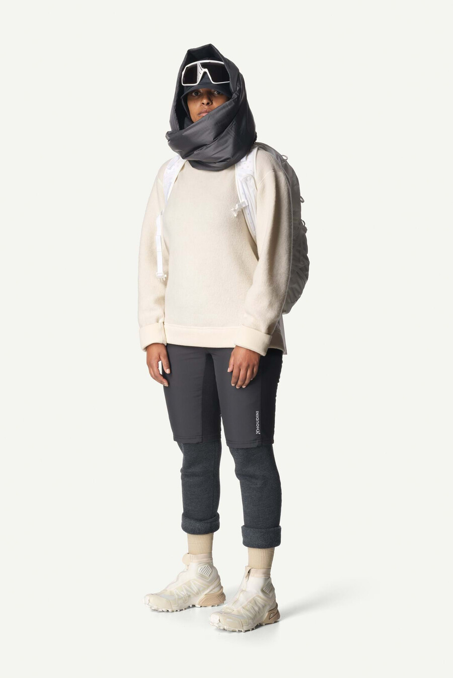 maglia girocollo in lana alto di w