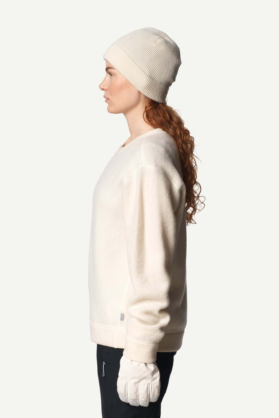 maglia girocollo in lana alto di w