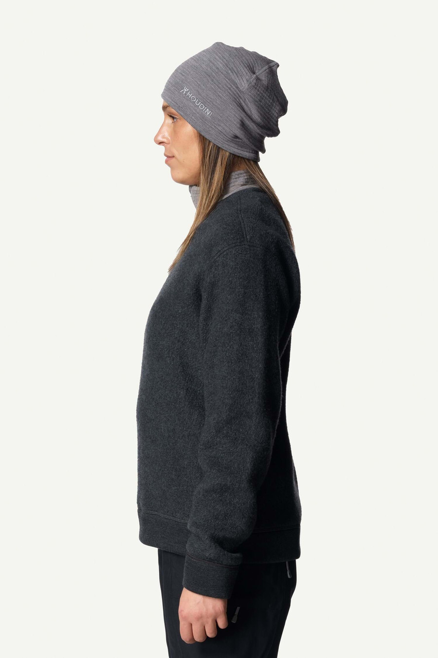 maglia girocollo in lana alto di w